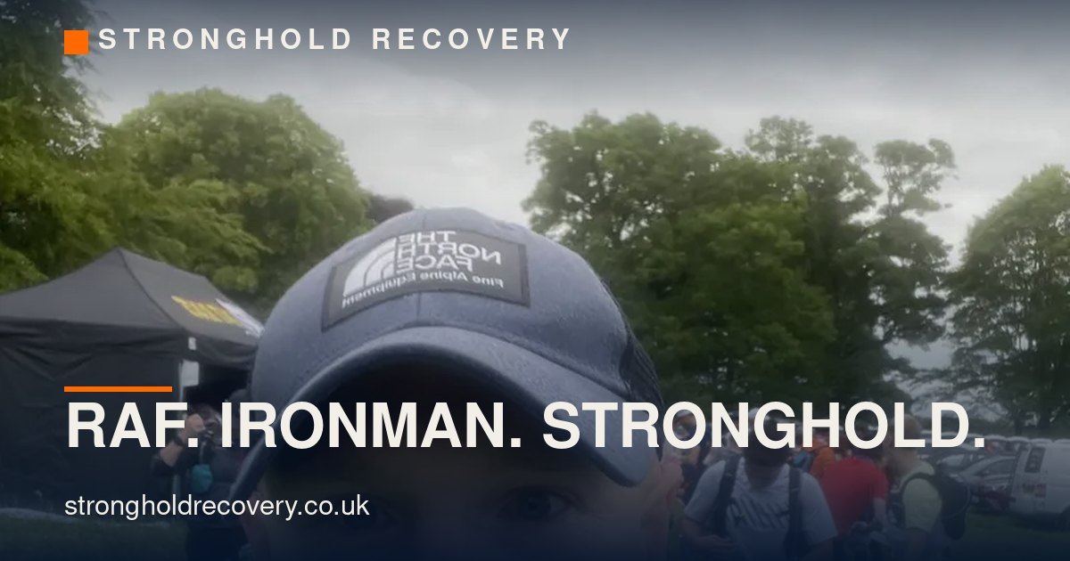 From the RAF to Ironman: why I started Stronghold Recovery